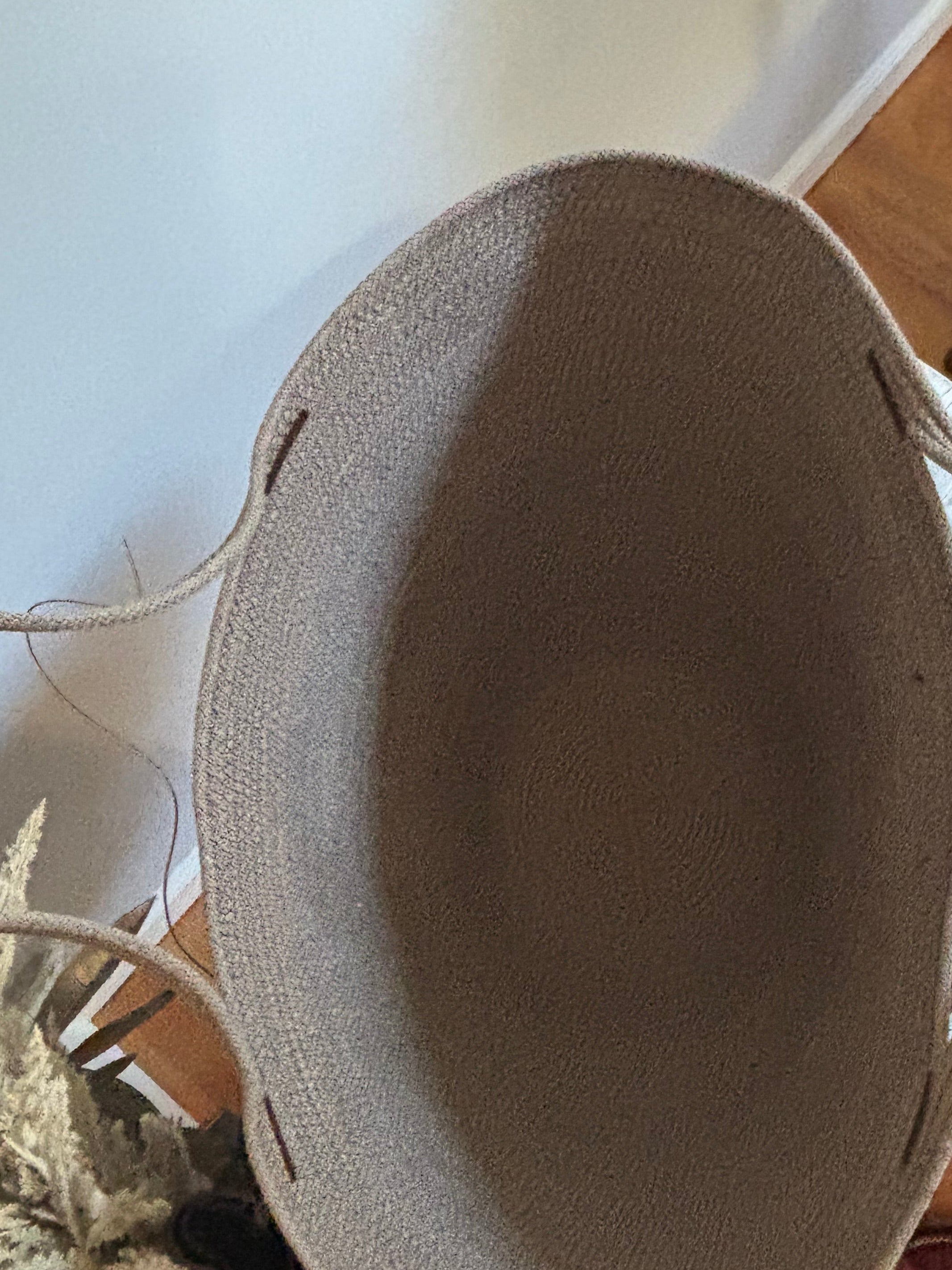 Handmade Cotton Tote BAG Brown bag